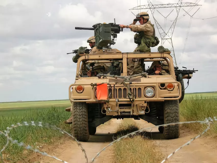 HMMWV z granatnikiem Mk19 w służbie Sił Zbrojnych Ukrainy (wideo)