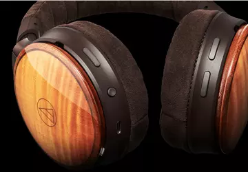 Audio-Technica zaprezentowała bezprzewodowe drewniane słuchawki z ...