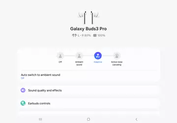 Aplikacja Galaxy Buds 3 Pro Manager ...