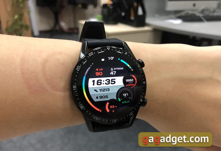 Recenzja Huawei Watch GT 2 Sport: sportowy zegarek o długiej żywotności-38