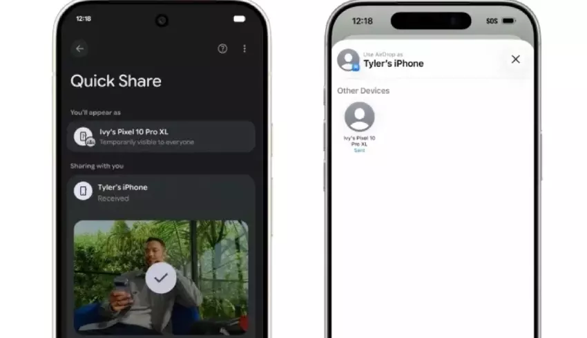 Pixel 10 teraz może wymieniać pliki z iPhone'em przez AirDrop, ale Google zapomniało zapytać Apple o pozwolenie