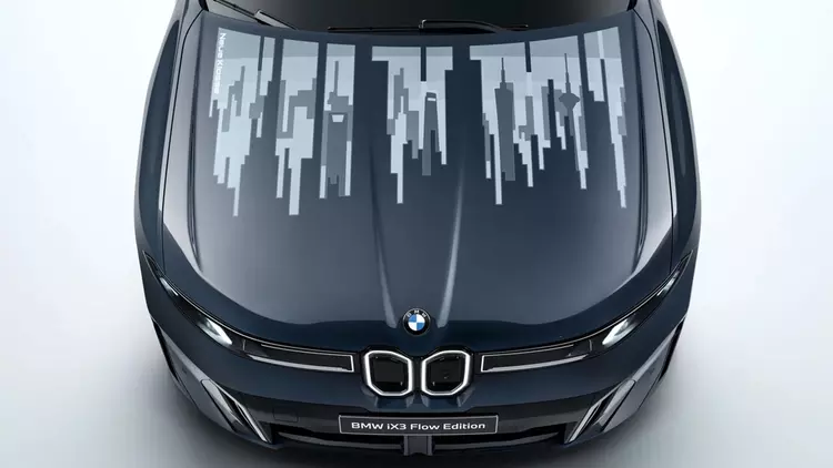 BMW iX3 Flow Edition: Interaktywny kapot ...