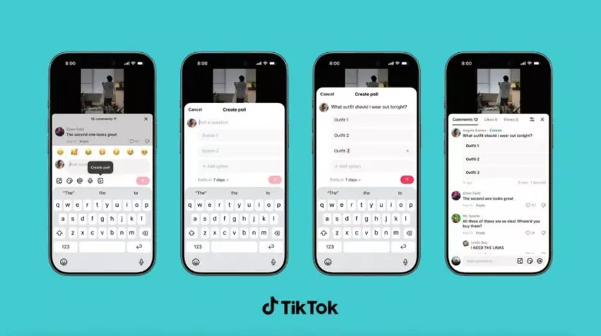 Ilustracja: Nowe funkcje komentarzy w TikTok
