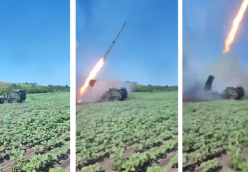 Ukraińskie wojsko pokazało, jak Burevіy MLRS ...