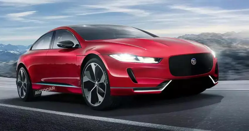 Elektryczny Jaguar XJ, który został anulowany w 2021 roku, został po raz pierwszy pokazany w gotowej formie