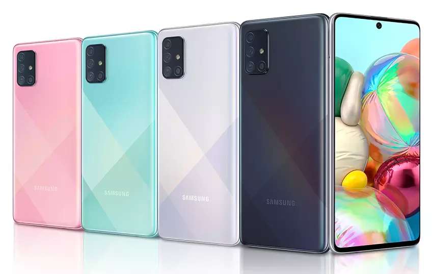 Po Galaxy A51 5G: Samsung rozpoczyna aktualizację Galaxy A71 i Galaxy A71 5G do One UI 5.1