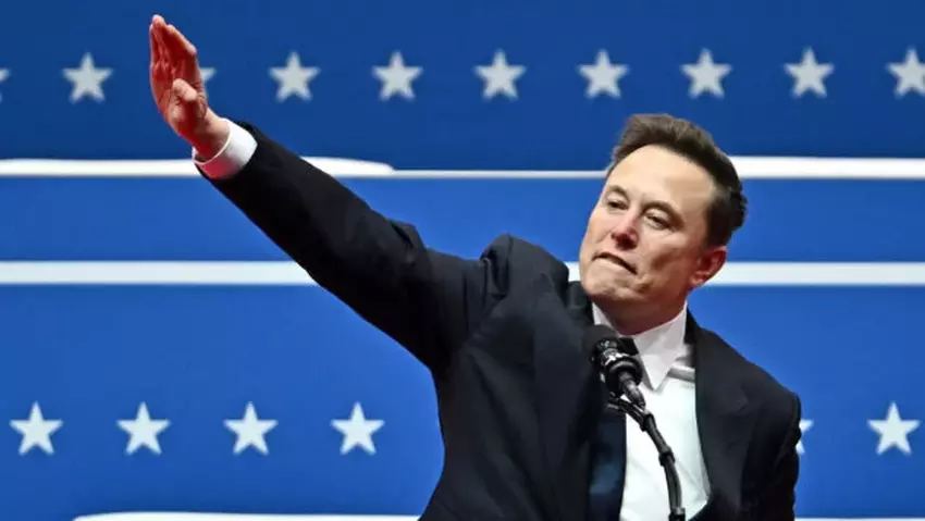 Elon Musk na inauguracji Trumpa