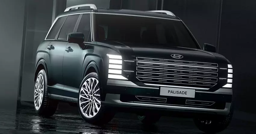 Hyundai Palisade 2026 stał się praktycznie 9-osobowym autobusem o brutalnym designie.