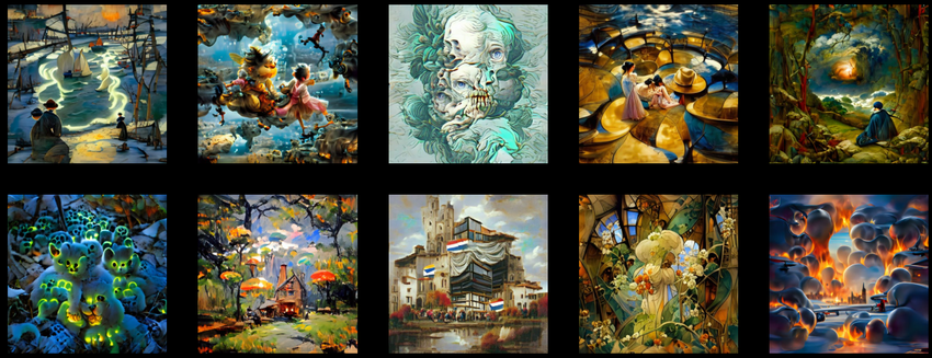 Sztuczna inteligencja zarobiła 1 000 000 $ na obrazach NFT