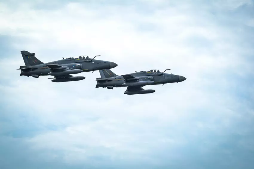 Hawk Mk208. Ilustracja: Malezyjskie Siły Powietrzne