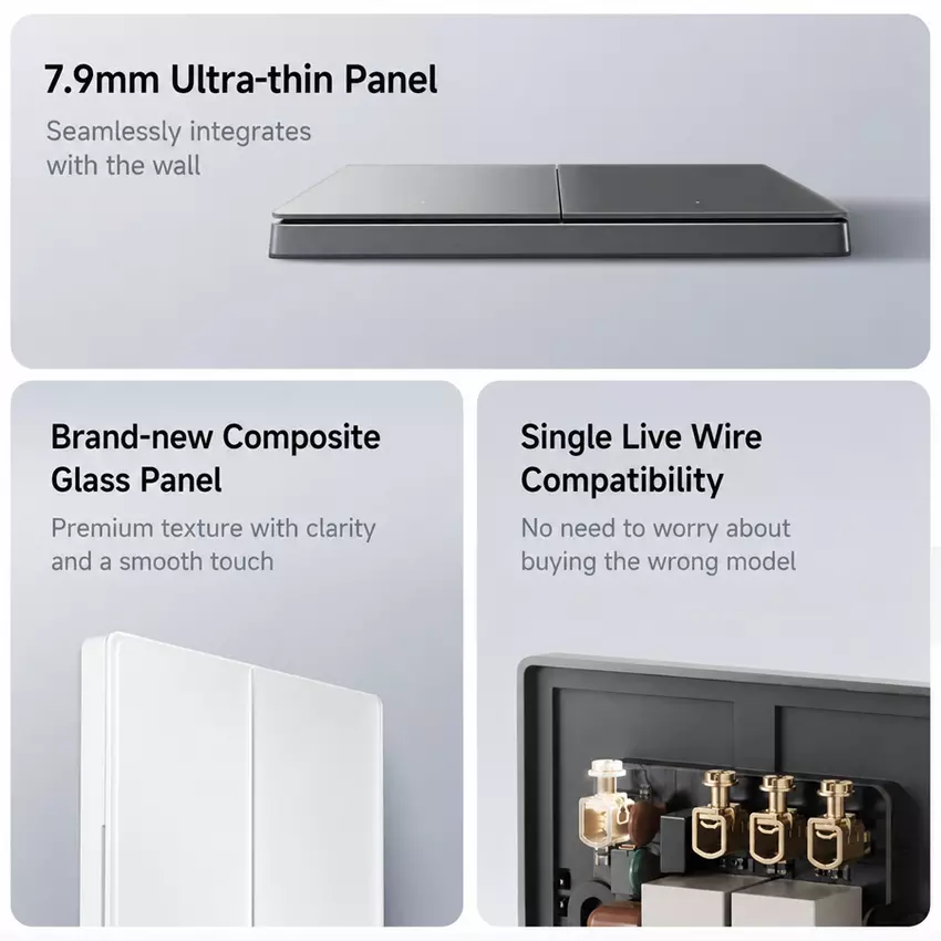 Xiaomi Smart Switch 2 przedni panel