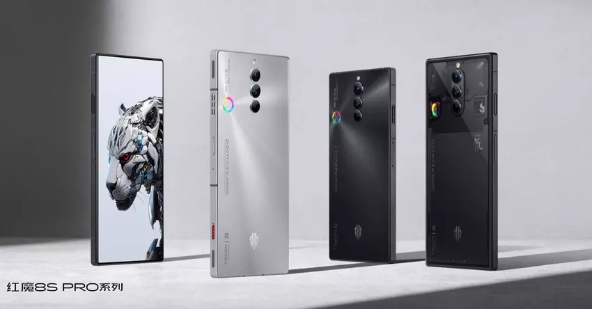 nubia Red Magic 8S Pro - podkręcony Snapdragon 8 Gen 2, przezroczysta obudowa i aparat do selfie pod ekranem od 555 USD