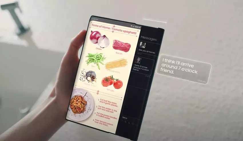 Samsung zarejestrował nazwę Galaxy Z Roll dla swojego rozciągliwego smartfona