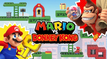 Opublikowano nowy zwiastun remake'u Mario vs. Donkey Kong prezentujący światy i tryby gry