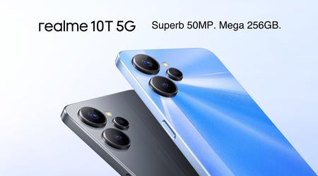 realme 10T 5G: wyświetlacz 90Hz, układ MediaTek Dimensity 810 i aparat 50MP za 205$