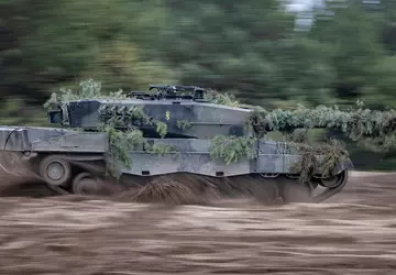 Słowacja otrzymuje pierwszy niemiecki czołg Leopard ...