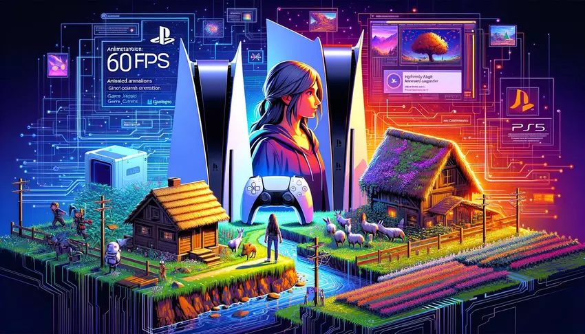 Gry Infinity Nikki z 60 fps na PS5: Nowe domy i crossover ze Stardew Valley