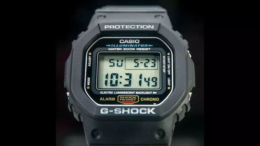 Aktualizacja legendy: Nowoczesna wersja legendarnego modelu DW-5000C z 1983 roku, Casio G-Shock DW-5000R-1AJF, ma zostać wprowadzona na rynek.