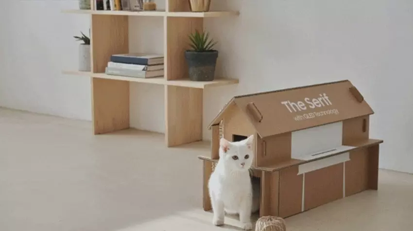 Samsung pakuje teraz telewizory w pudełka, z których można później zrobić meble