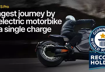 Elektromotocykl Verge TS Pro ustanowił rekord ...