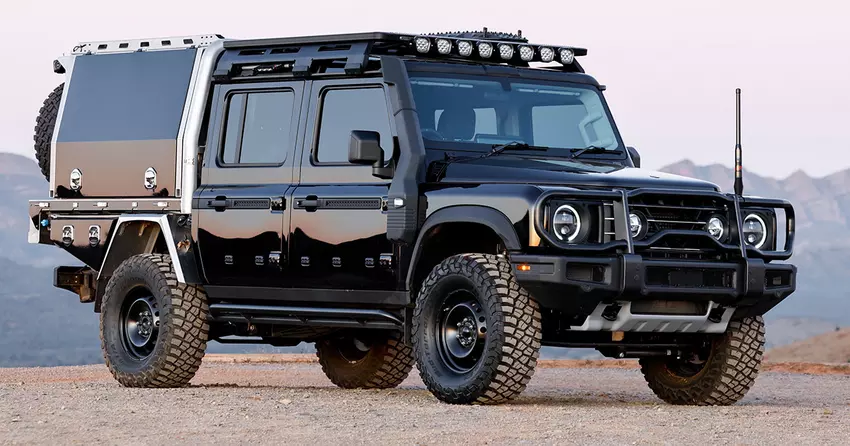 INEOS zbudował potwora na kołach: Kaiju Quartermaster SUV