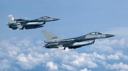 Holandia przekaże Ukrainie 6 dodatkowych myśliwców F-16 Fighting Falcon