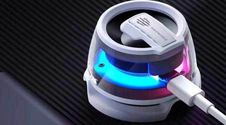 nubia ujawniła magnetyczny głośnik Red Magic z oświetleniem RGB, baterią 400 mAh i mocą 3 W za 16,5 USD