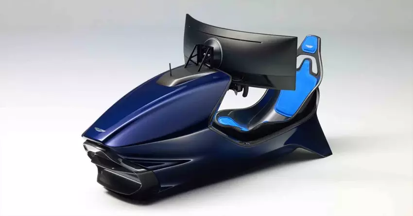 Aston Martin i Curv Racing zaprezentowali nowy symulator o wartości 90 000 dolarów - z RTX 5090 i karbonową skorupą.