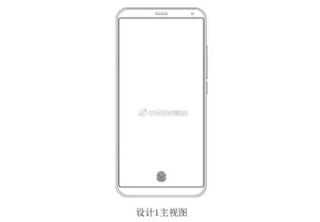 Meizu opatentowała wbudowaną multiknopku ekranu wyposażona ...