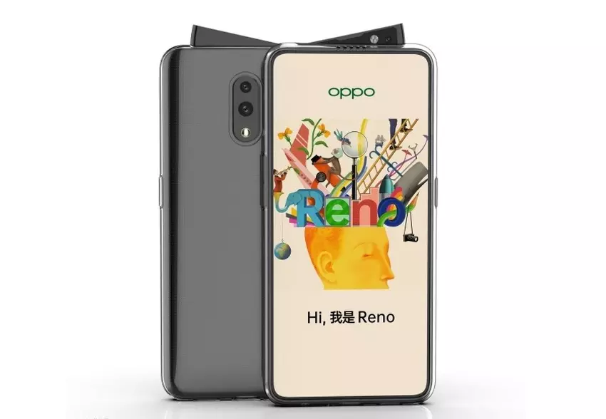 Oppo Reno z niezwykłą przesuwną kamerą przednią pojawił się na renderach