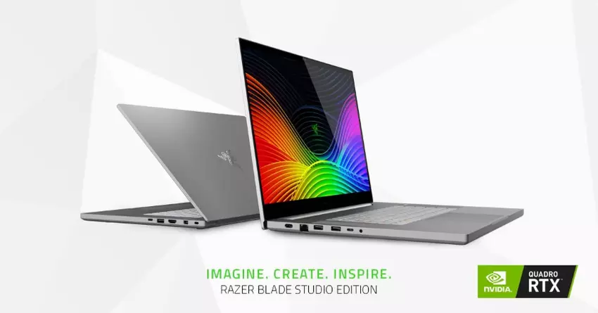 Razer Blade Studio Edition: notebooki 15 "i 17" c 4K ekranem OLED, akceleratorem Nvidia Quadro RTX 5000
