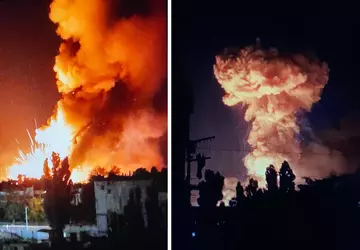 HIMARS zniszczył skład amunicji armii rosyjskiej ...