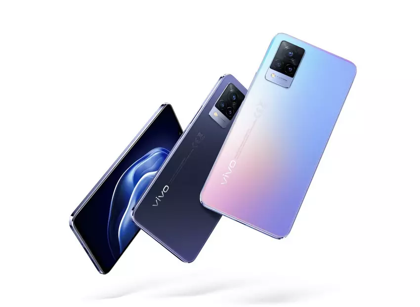 vivo V21s 5G: wyświetlacz AMOLED 90Hz, układ MediaTek Dimensity 800U i aparat 64MP za 365$.
