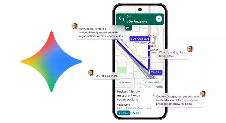 Gemini przekształca Google Maps w „inteligentnego ...