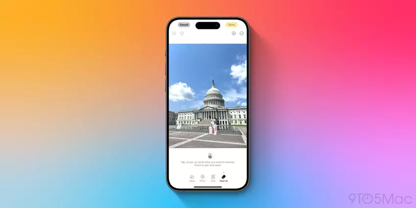 Wersja beta systemu iOS 18.1 zawiera funkcję "Oczyszczanie", która pozwala usuwać rozpraszające obiekty z obrazów za pomocą sztucznej inteligencji