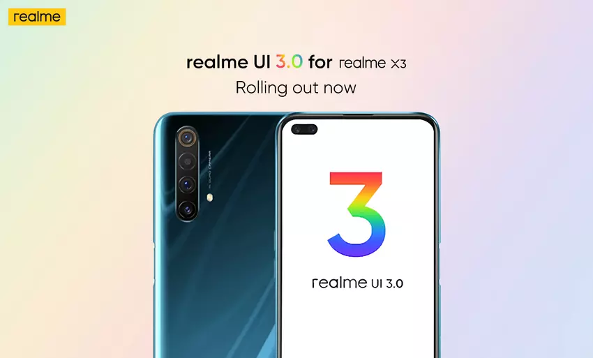 Jesteśmy tutaj! realme X3 i realme X3 SuperZoom dostaną stabilną wersję realme UI 3.0 opartą na Androidzie 12.