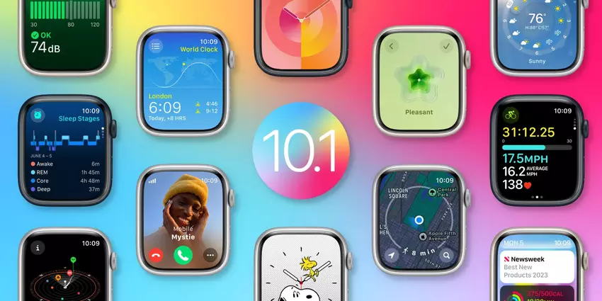 Apple udostępniło system watchOS 10.1 z funkcjami Double Tap i NameDrop