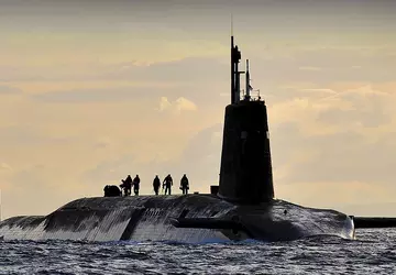 HMS Vanguard (S28), jeden z czterech ...
