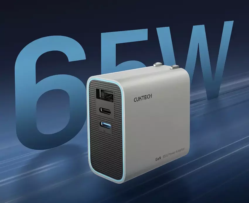 Xiaomi wprowadziło nową ładowarkę Cuktech z trzema portami USB i mocą 65 W za 13 USD