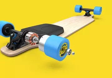 Ustaw Mellow Napęd zamienia zwykłą deskorolkę ...