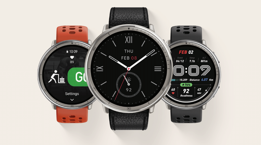 Amazfit Active 2 otrzymał aktualizację Zepp OS 5 z budzeniem jednym dotykiem i nowymi funkcjami