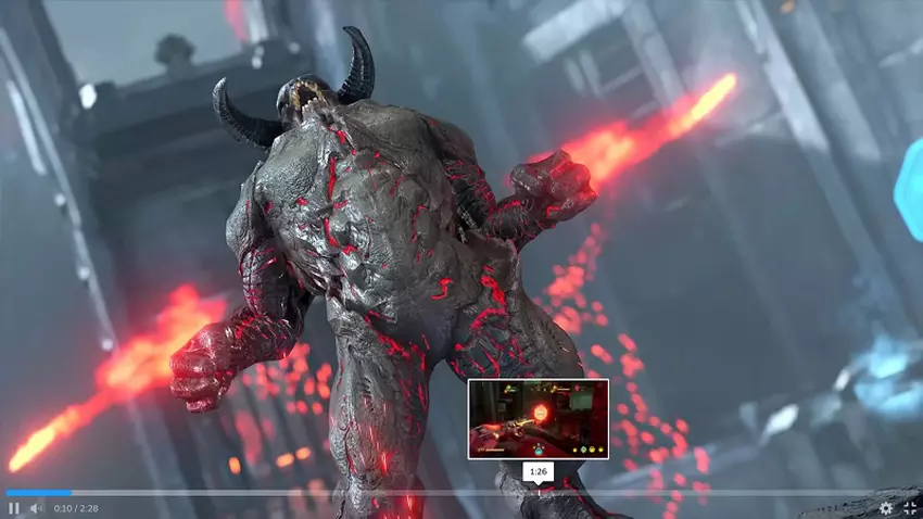 Zmieniony interfejs odtwarzacza zwiastunów w Steam