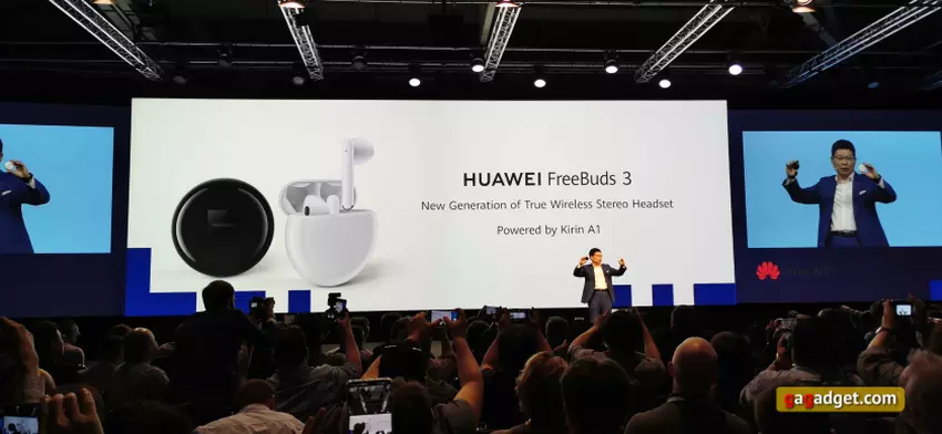 Huawei FreeBuds 3: słuchawki z chipem Kirin A1, autonomią do 20 godzin, redukcją szumów i ceną wynoszącą mniej niż $ 200
