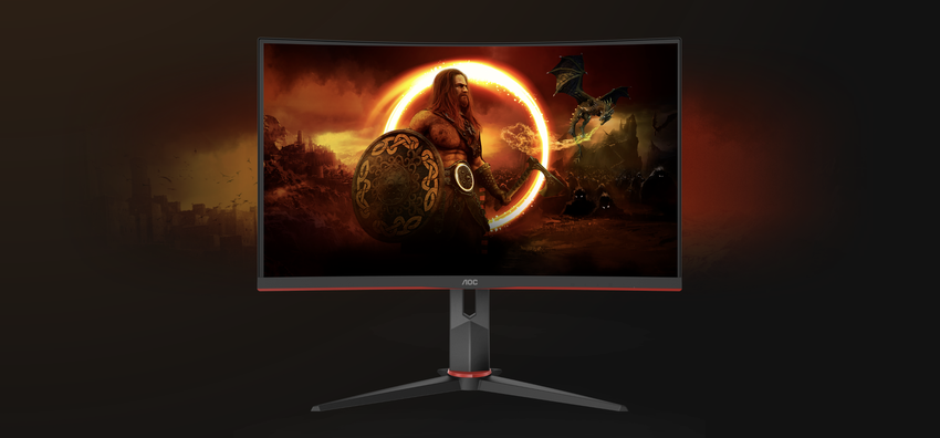 AOC AGON CG27G2S/BK: monitor do gier z zakrzywionym ekranem i częstotliwością odświeżania 165 Hz