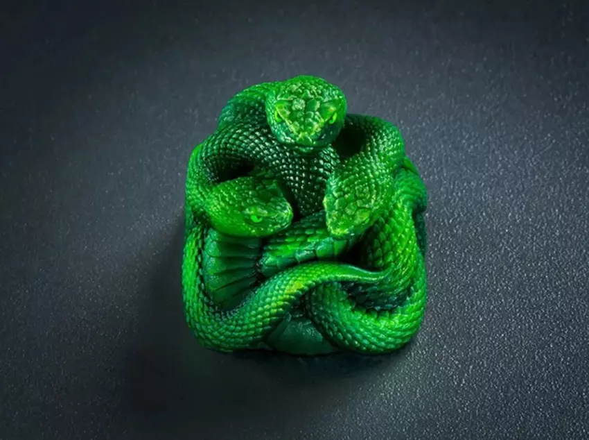 Keycap Razer Artisan w formie logotypu Razer