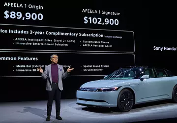 Samochód elektryczny Sony Honda Afeela 1 ...