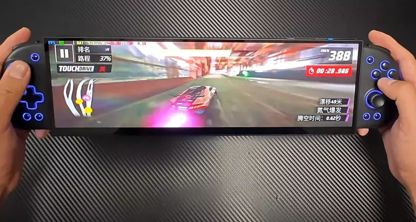 Może być i tak: entuzjasta stworzył przenośną konsolę o proporcjach 32:9 — i to wygląda interesująco