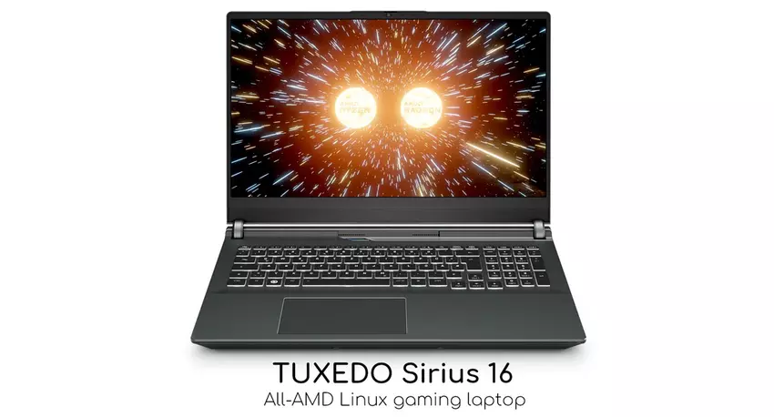 Tuxedo Sirius 16 - pierwszy na świecie laptop do gier z systemem Linux w cenie od 1 699 euro
