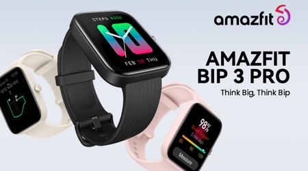 Amazfit Bip 3 Pro z czterema systemami nawigacyjnymi, wsparciem Alexa i do 14 dni autonomii jest na sprzedaż na Amazon za 15 dolarów taniej