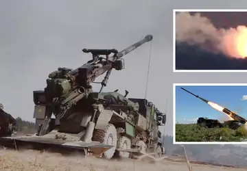 Haubica CAESAR precyzyjnie niszczy rosyjski system ...